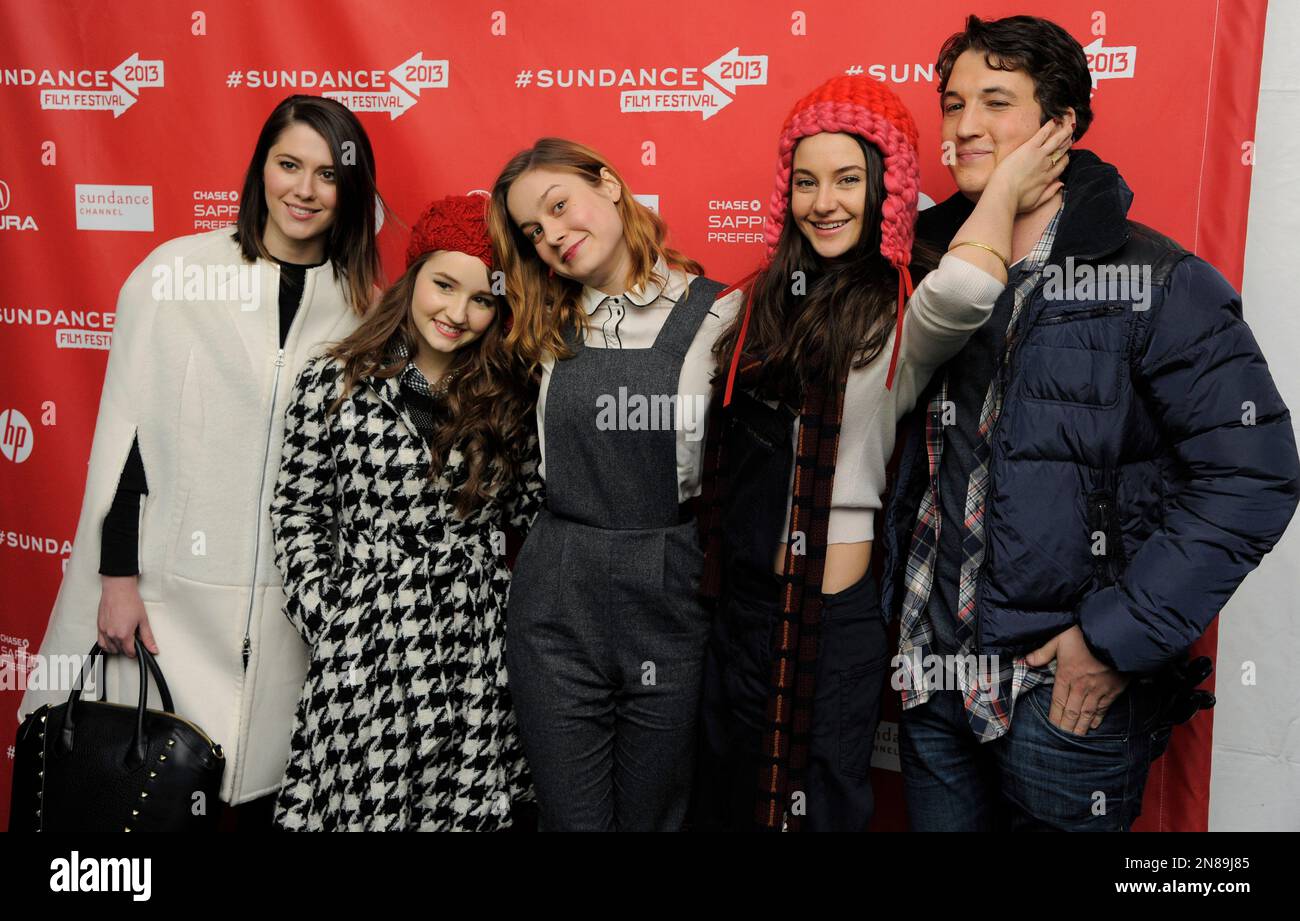 "The Spectacular Now" cast members, from left, Mary Elizabeth Winstead