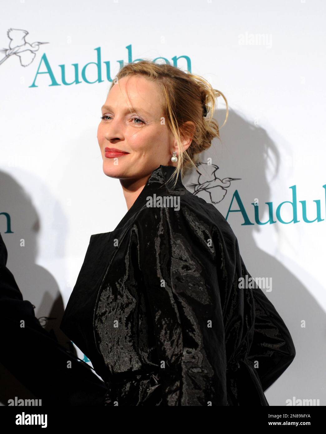 Uma Thurman attends The National Audubon Society's first gala to