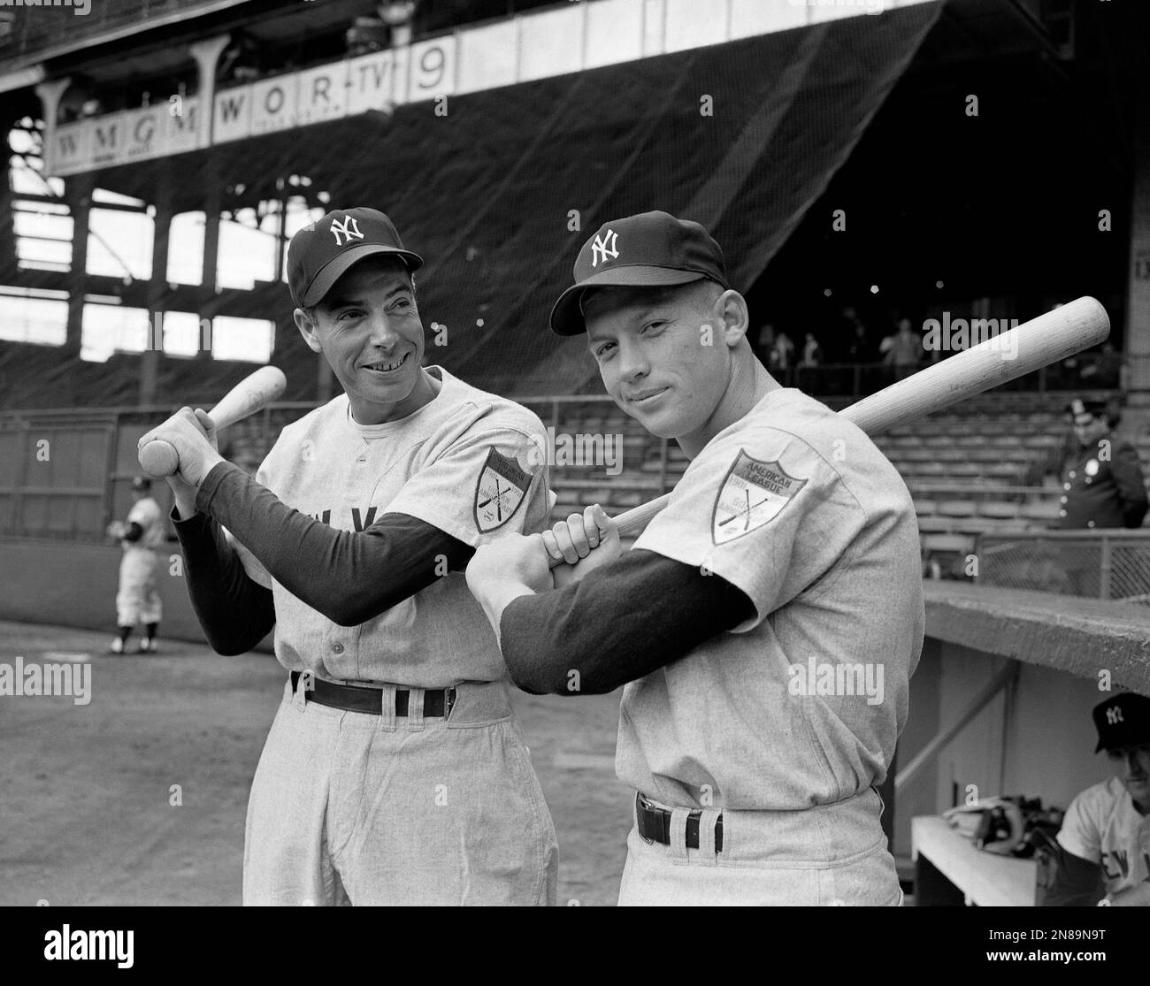 Lot Detail - 1961 Roger Maris, Mickey Mantle & Willie Mays - Original UPI  Photo