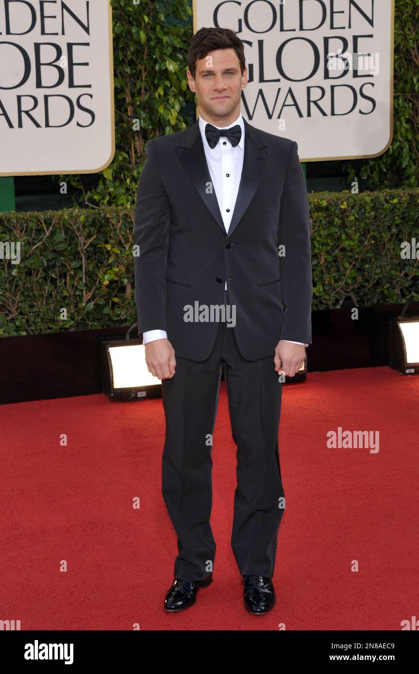 Actor Justin Bartha arrives at the 70th Annual Golden Globe Awards at