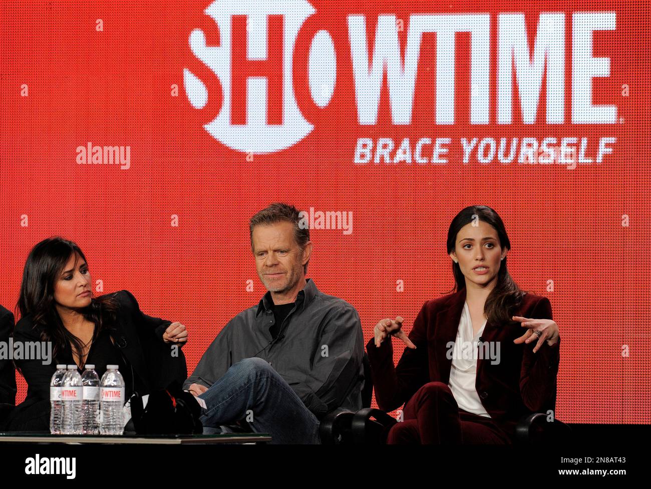 Emmy Rossum & Justin Chatwin: 'Shameless' at TCA Tour: Photo