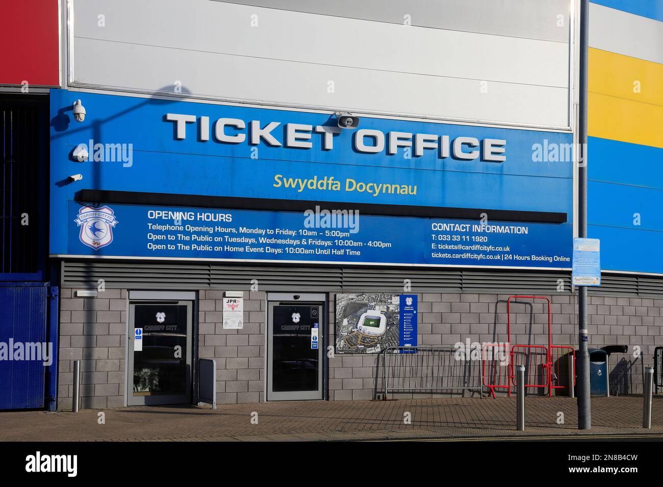 Cardiff city football ticket hi-res stock photography and images - Alamy