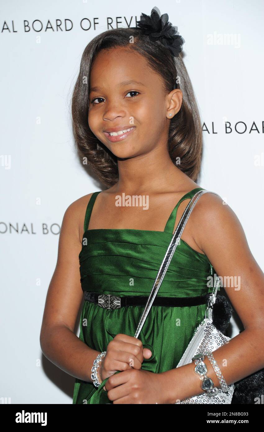 Breakthrough Performance honoree Actress Quvenzhane Wallis attends the