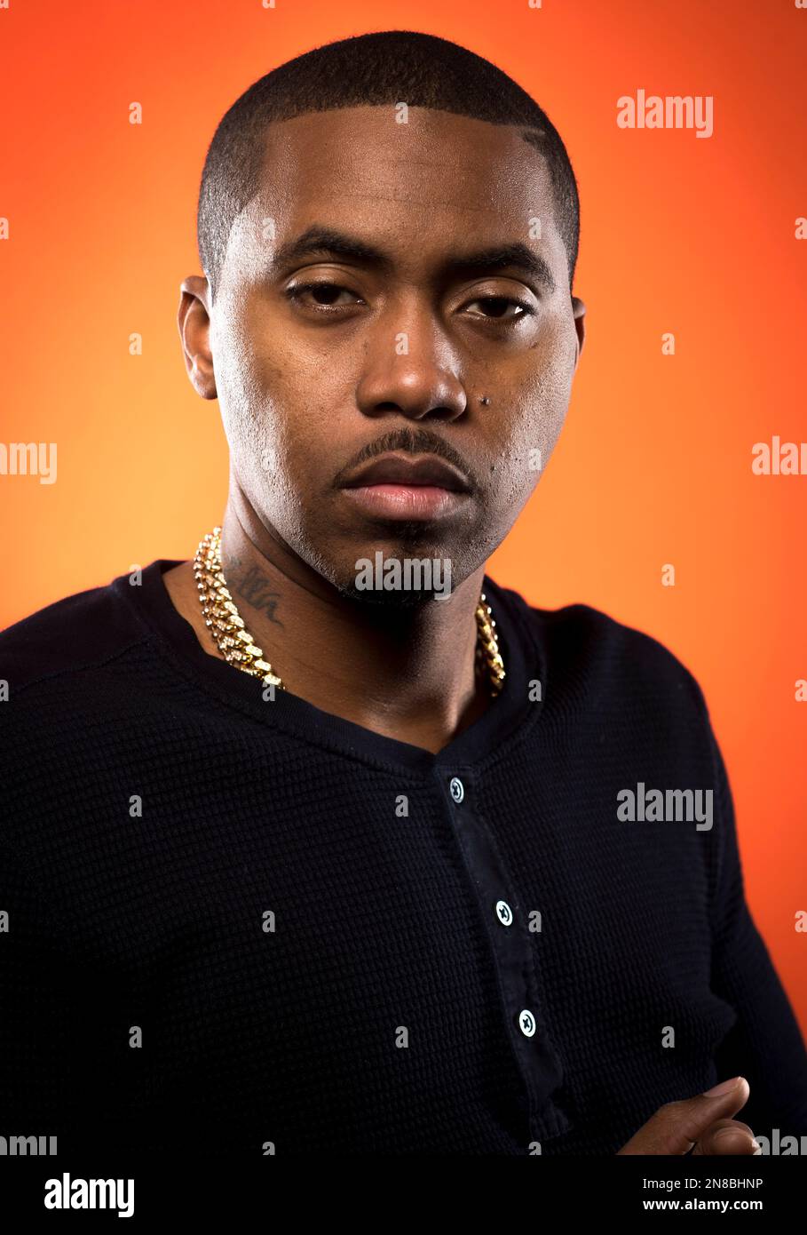 Nasir Jones American rapper and actor Nasir Jones, better known as Nas, poses for a