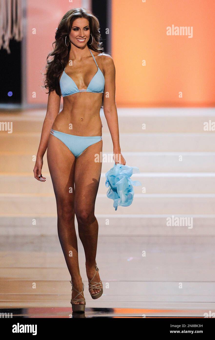 FILE - This June 3, 2012 file photo shows Miss Alabama, Katherine Webb ...