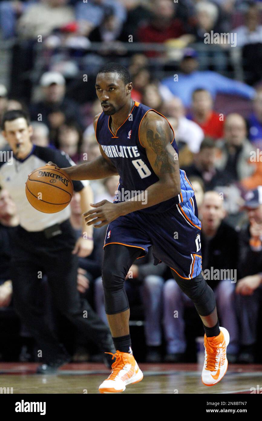 Charlotte Bobcats' Ben Gordon poses during the NBA basketball