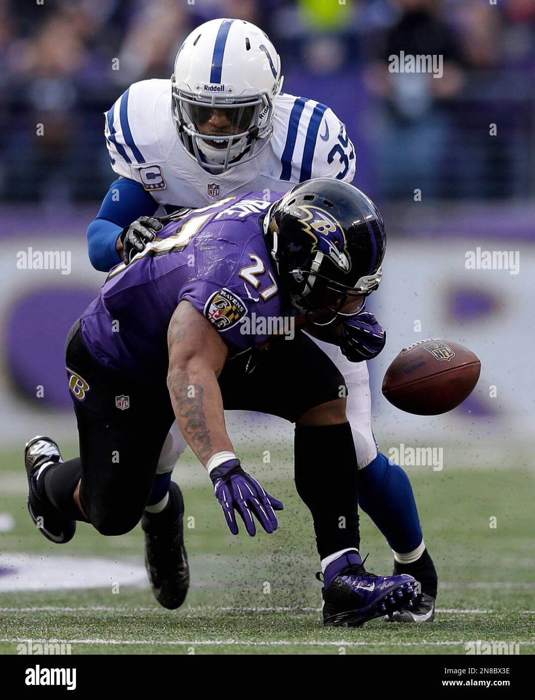 Ravens RB Ray Rice struggles with fumbles during postseason – The