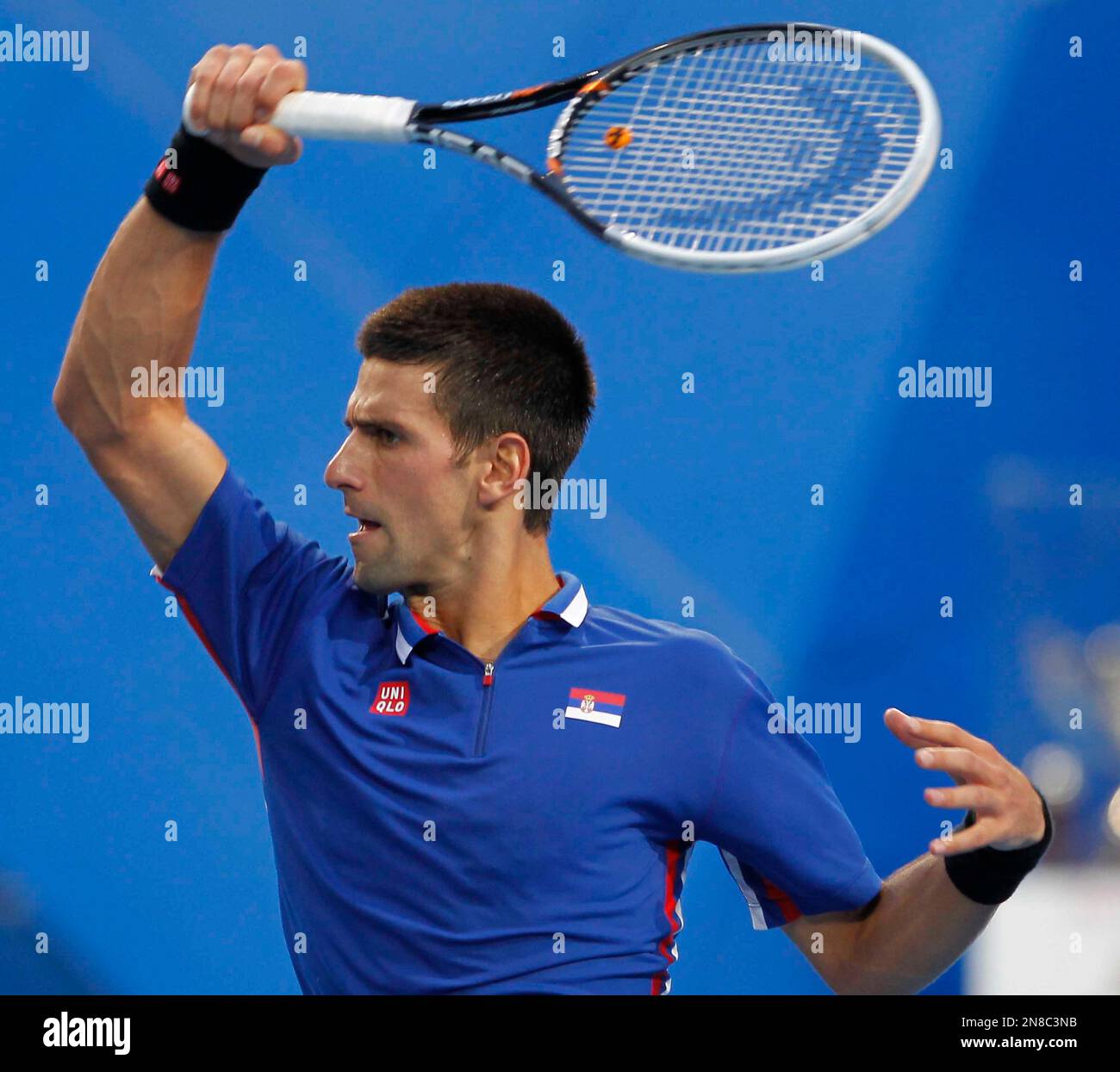 Djokovic score sale