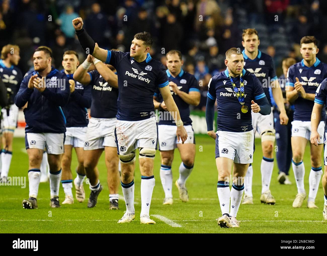 Bt murrayfield crowd hi-res stock photography and images - Alamy