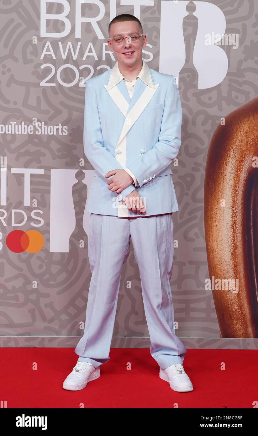 Aitch attending the Brit Awards 2023 at the O2 Arena, London. Picture