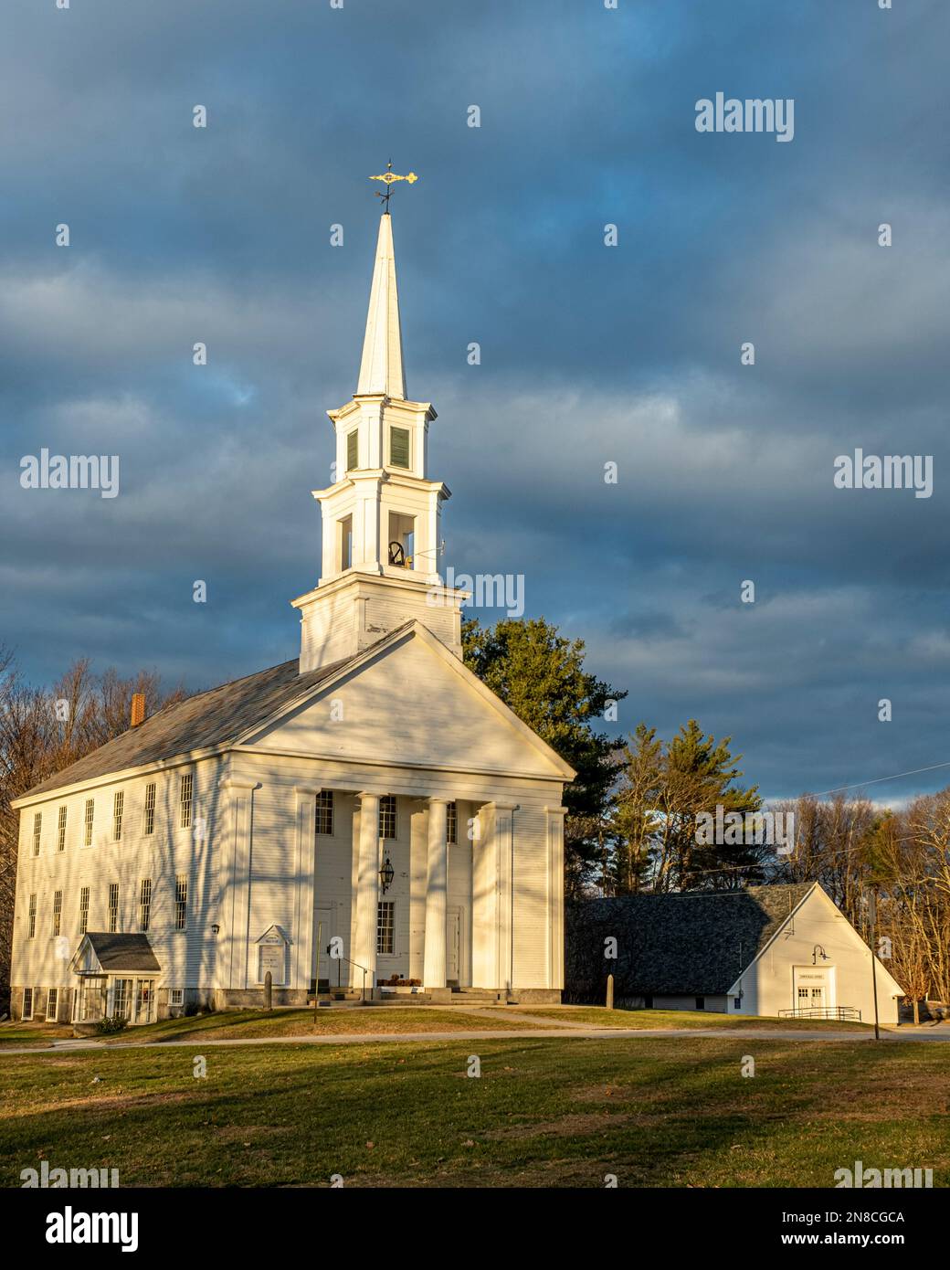 Congregational Church in Phillipston, Massachusetts Stock Photo Alamy