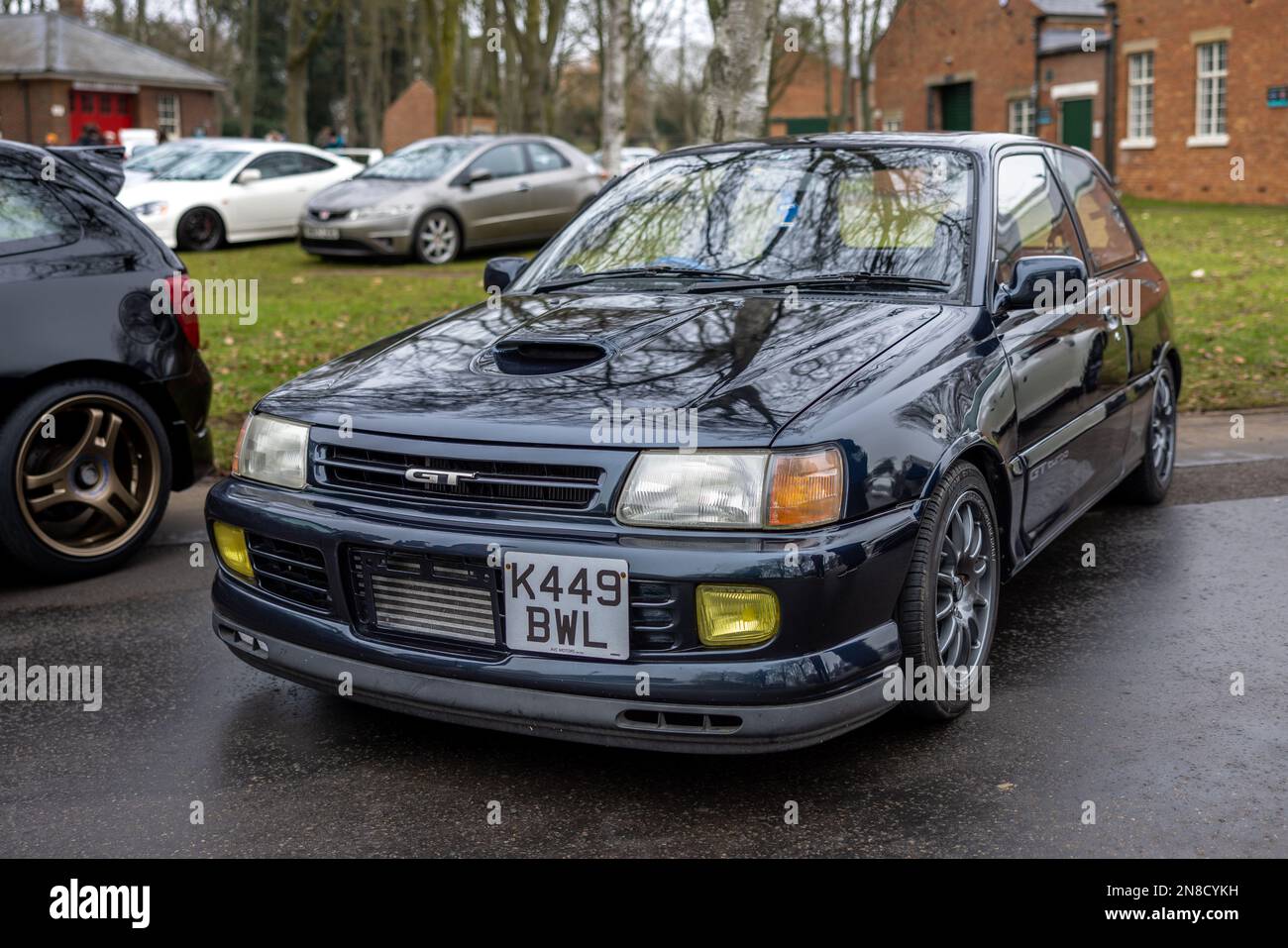 1993 Toyota Starlet GT Turbo, on display at the Japanese Assembly held at Bicester Heritage