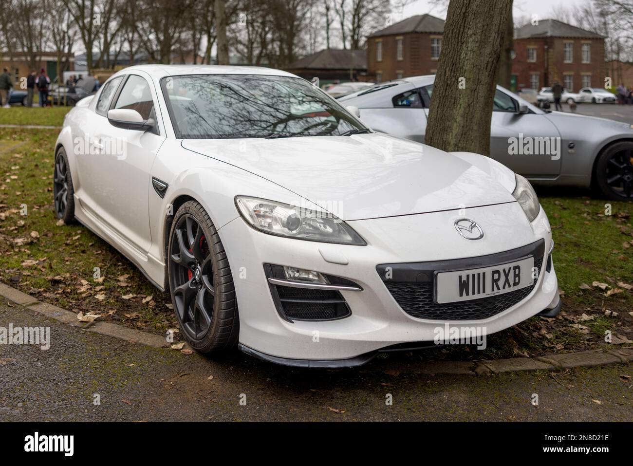 2009 Mazda RX-8 R3, on display at the Japanese Assembly held at Bicester Heritage Centre on the 29th January 2023. Stock Photo