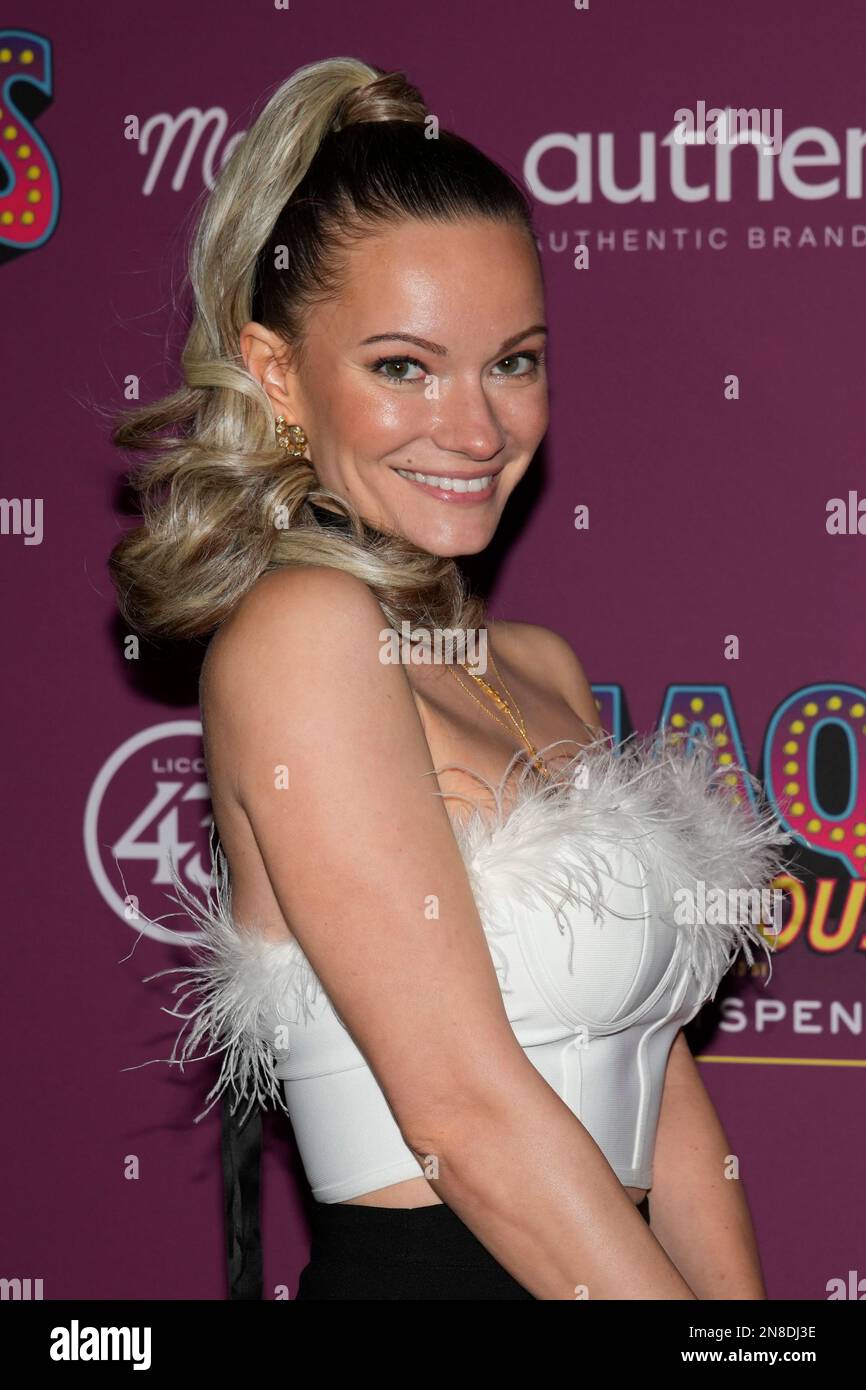Curated visual reference: On Friday February 10 Reference: Caitlin O Connor Attends Shaq S Fun House Super Bowl