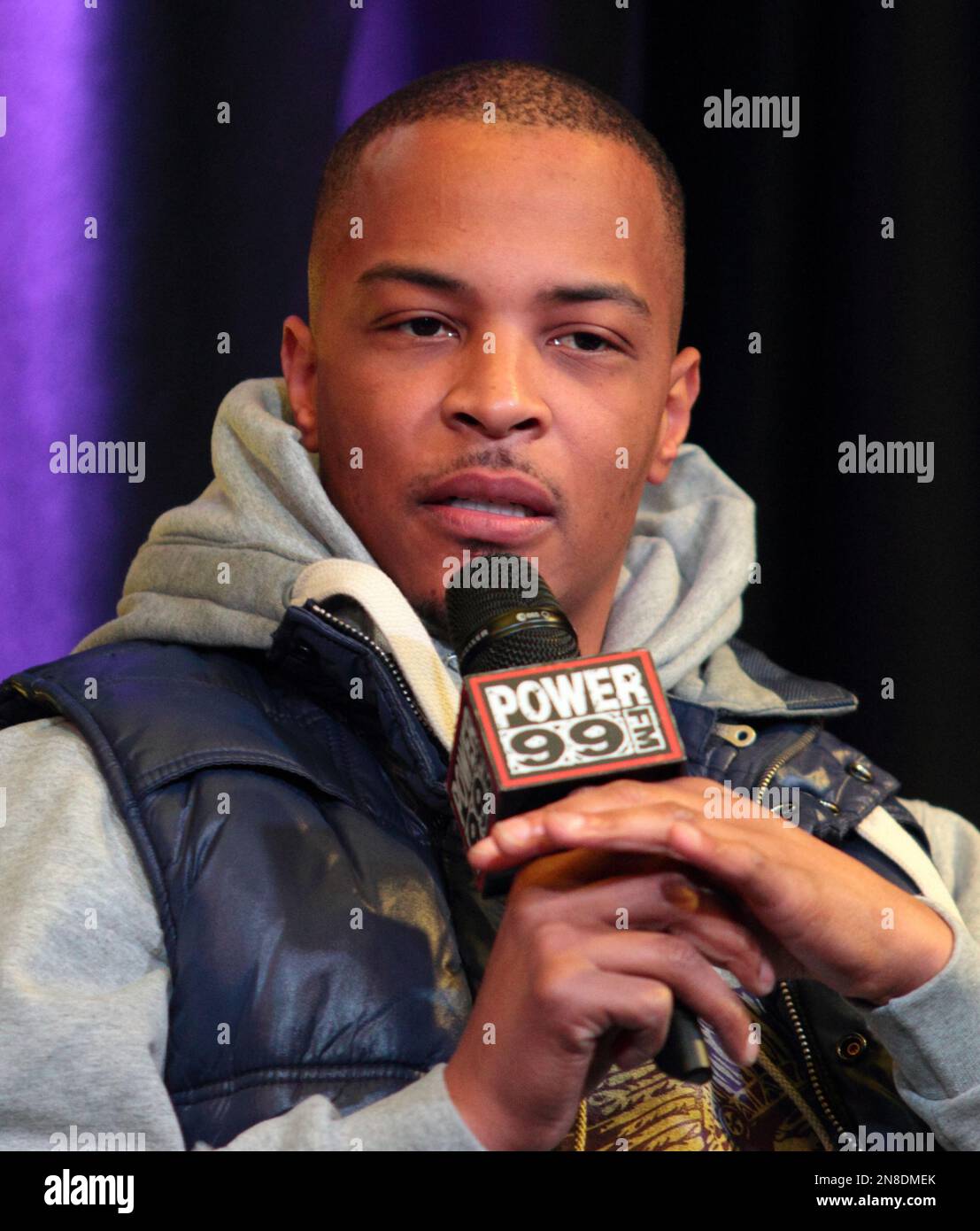 Rapper T.I. visits radio station WUSL Power 99 on Wednesday, Dec. 19