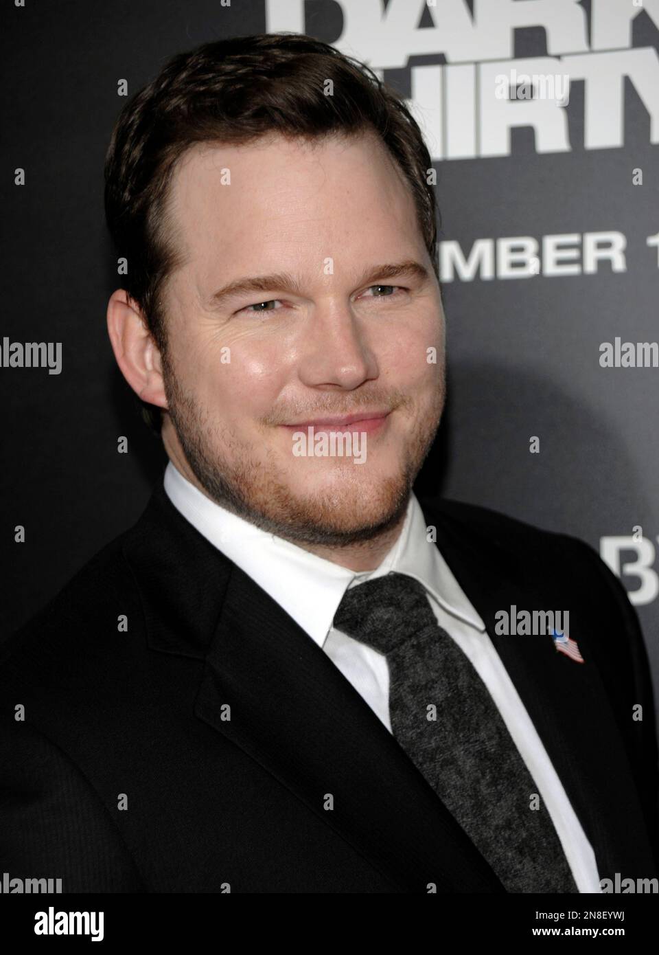 Actor Chris Pratt arrives at the premiere of the feature film “Zero