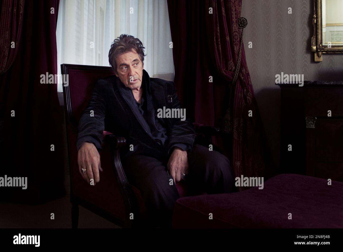 Al Pacino poses for a portrait, on Friday, Dec. 7, 2012 in New York