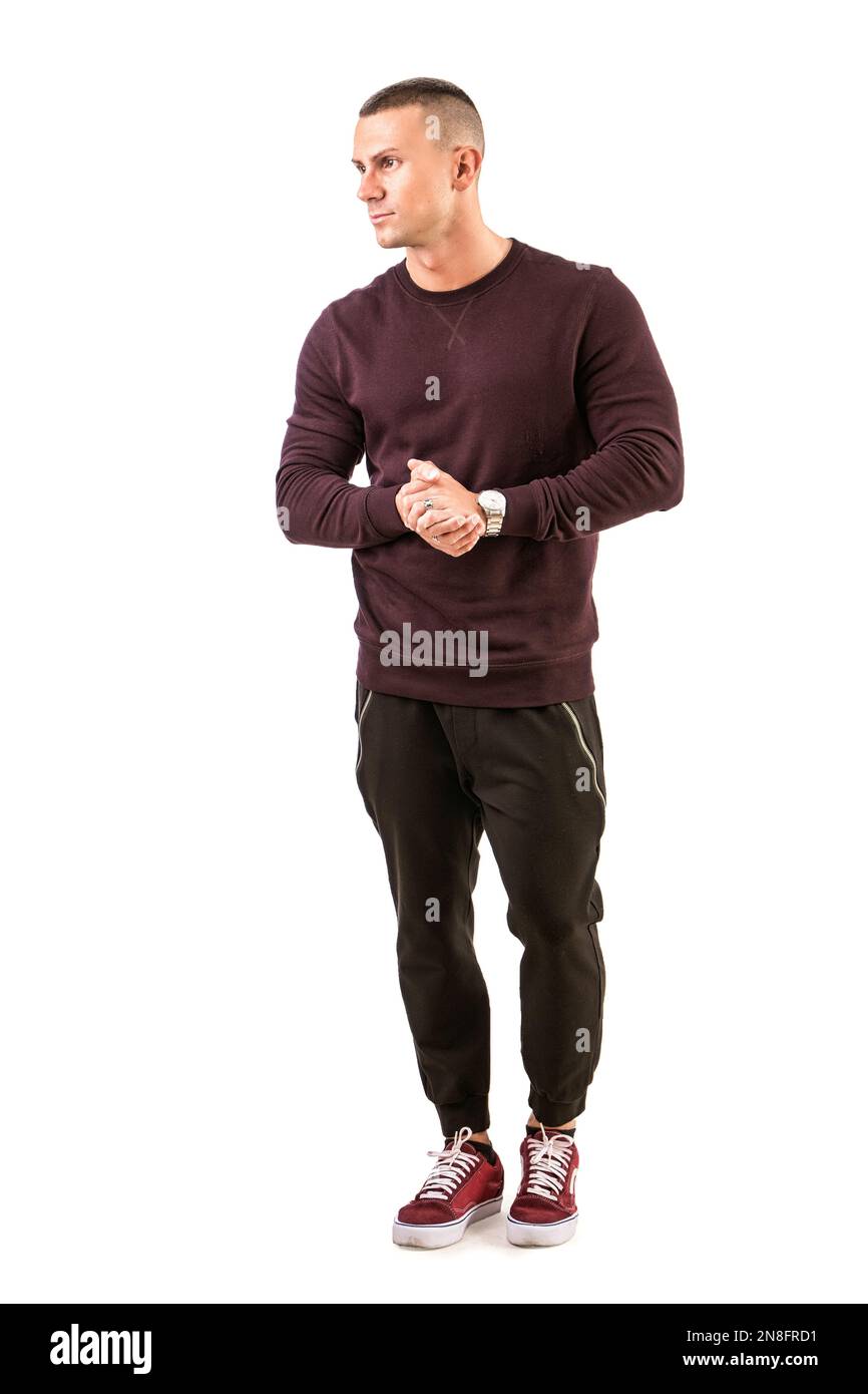Handsome male model dark hi-res stock photography and images - Alamy