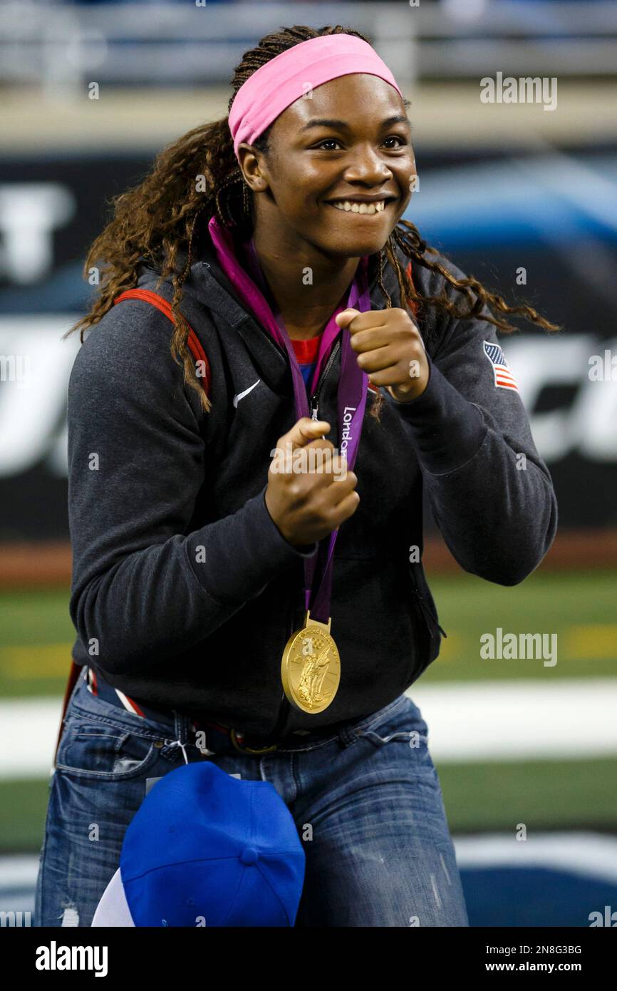 Olympic athletic from Michigan Claressa Shields (Gold Medal Winner