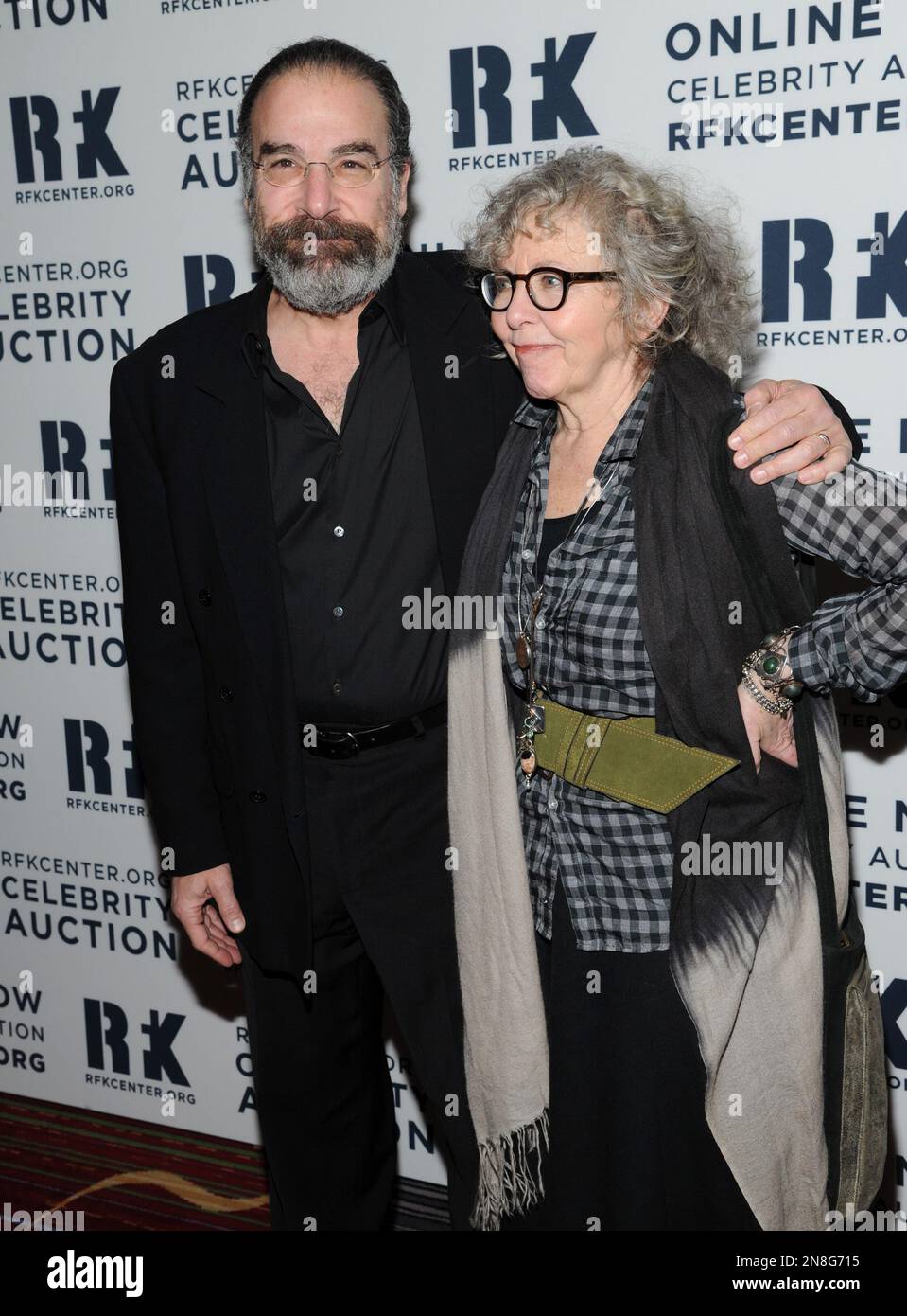 Actor Mandy Patinkin and wife Kathryn Grody attend the Robert F ...