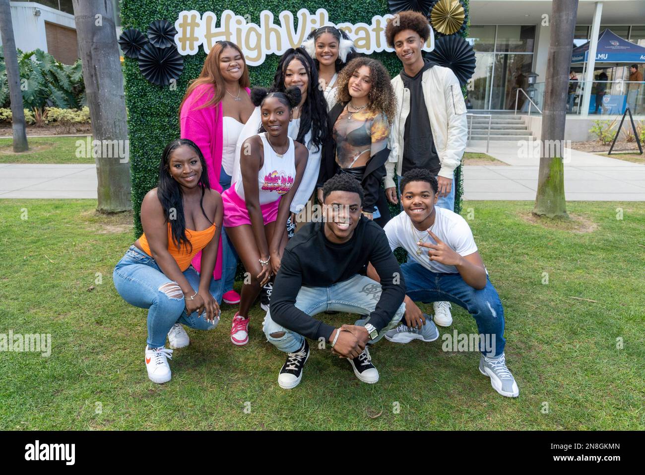Los Angeles, USA. 11th Feb, 2023. Guests attend Kheris Rogers Foundation High Vibrations Teen Summit at  Loyola Marymount University, Los Angeles, CA February 11, 2023 Credit: Eugene Powers/Alamy Live News Stock Photo