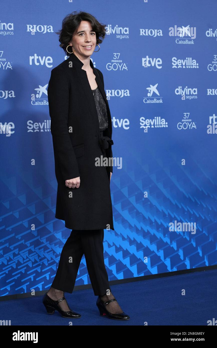 Film Director Alauda Ruiz De Azaa Poses On Arrival Before The Ceremony Film Director Alauda Ruiz De Azaa Poses On Arrival Before The Ceremony