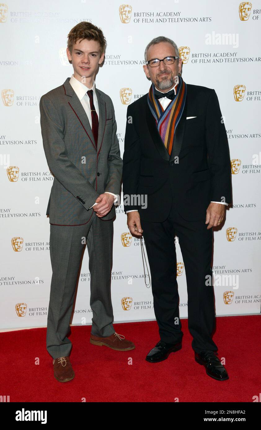 Thomas Brodie , left, and Jim Marsh seen arriving at the British