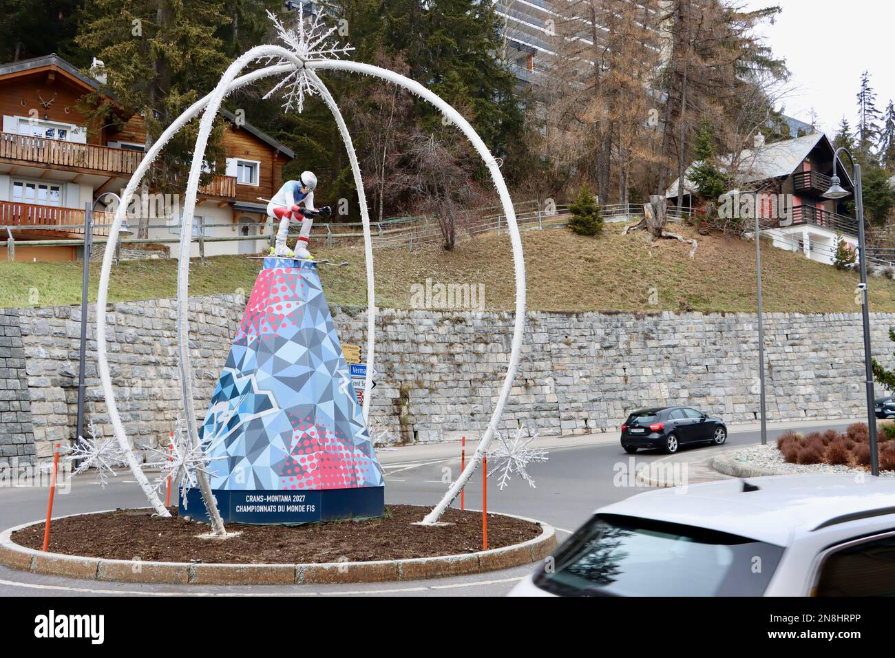 Alpine world ski championship 2027 hires stock photography and images