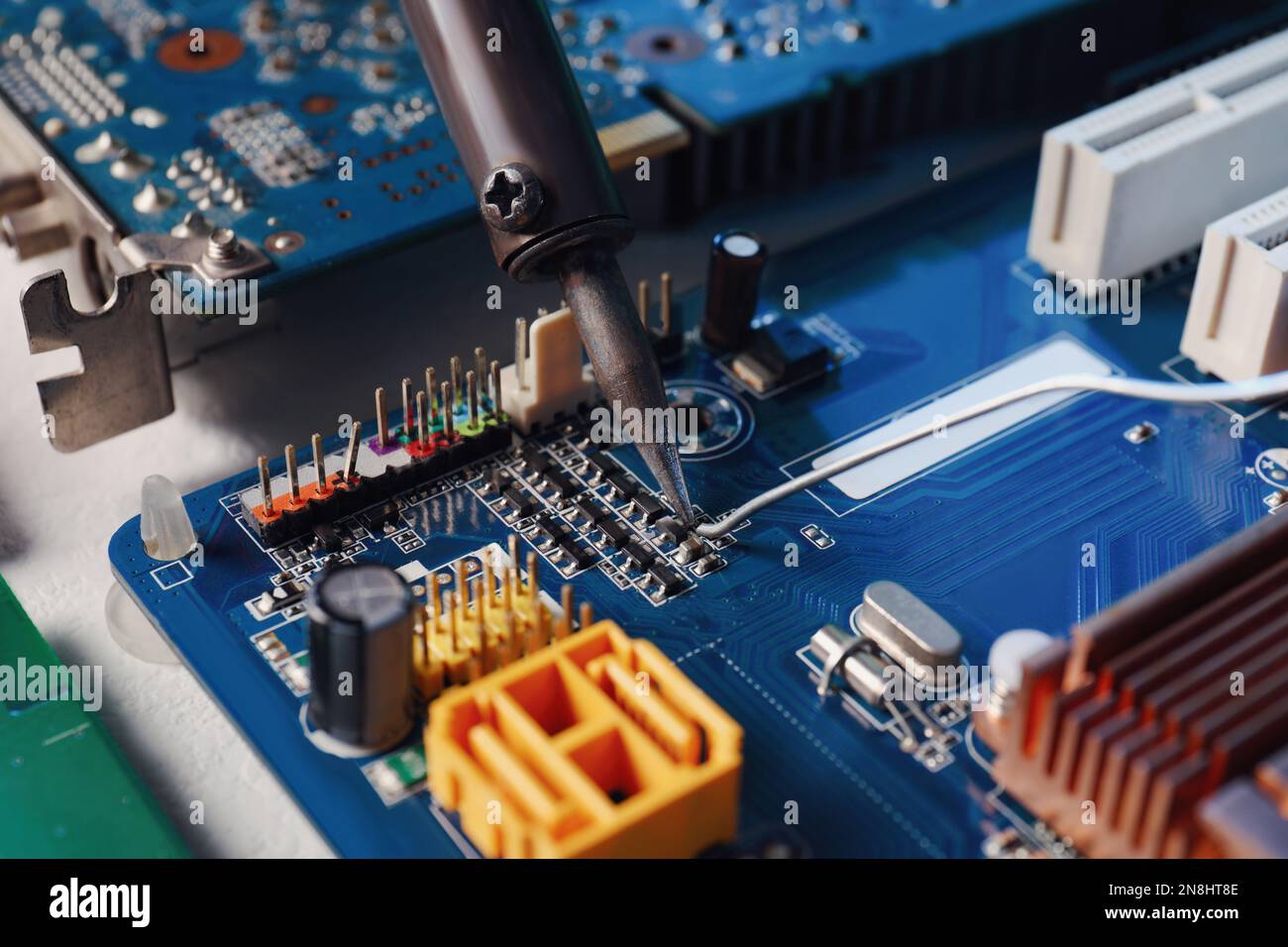 Soldering damage hi-res stock photography and images - Alamy