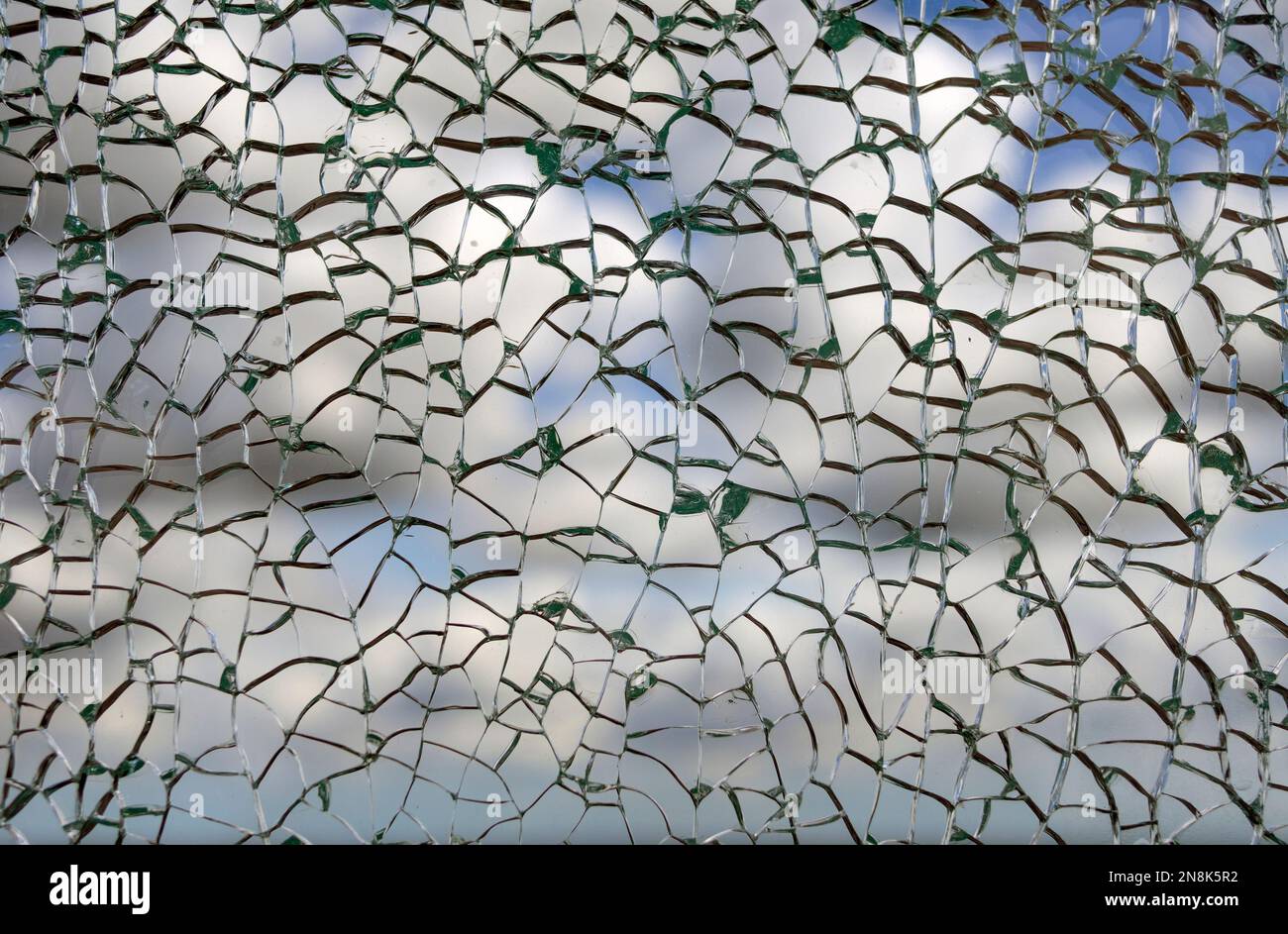 Useful texture overlay. A broken glass on. with many sharp shards