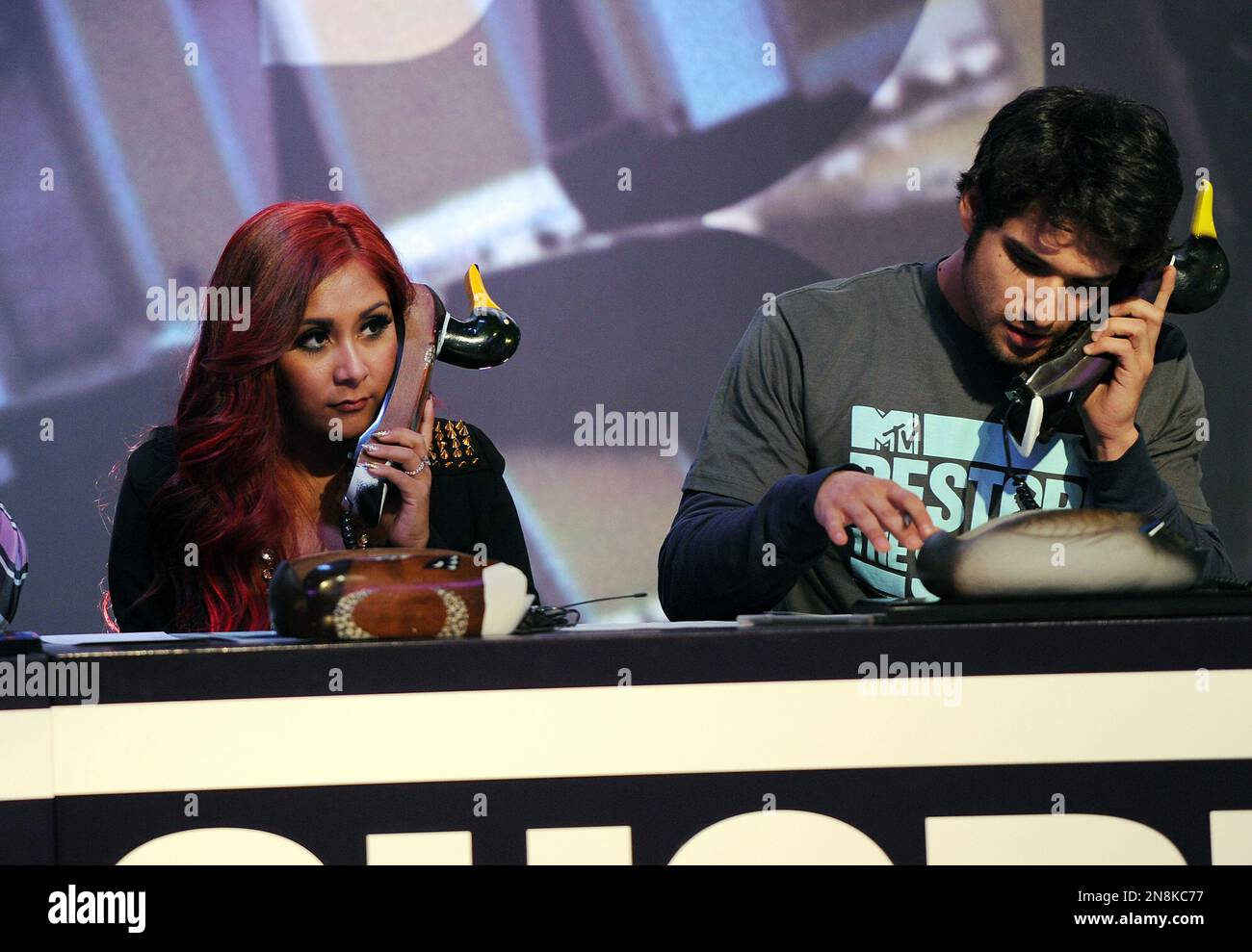 Nicole "Snooki" Polizzi, a cast member on the MTV reality series