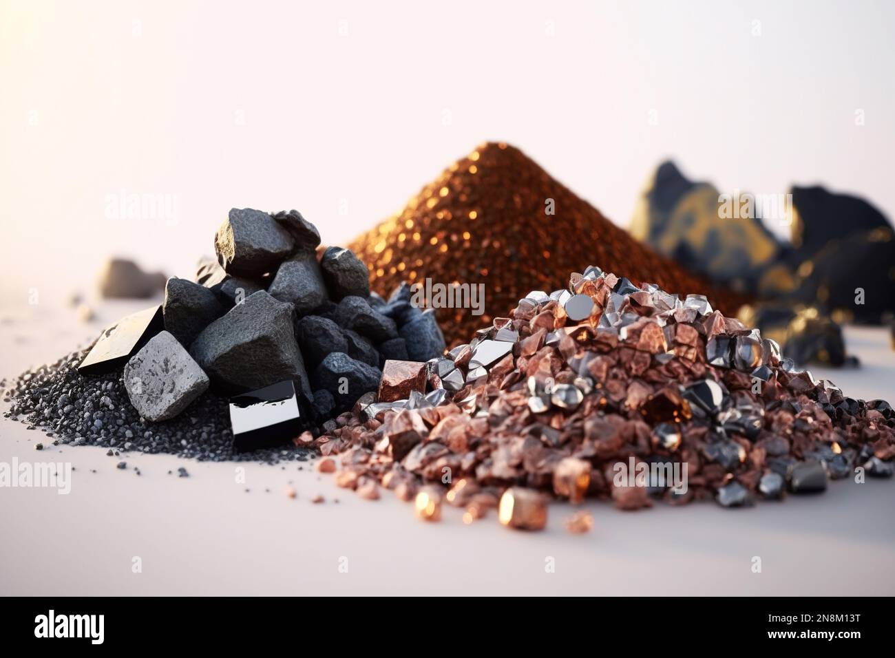 Pile of minerals hi-res stock photography and images - Alamy