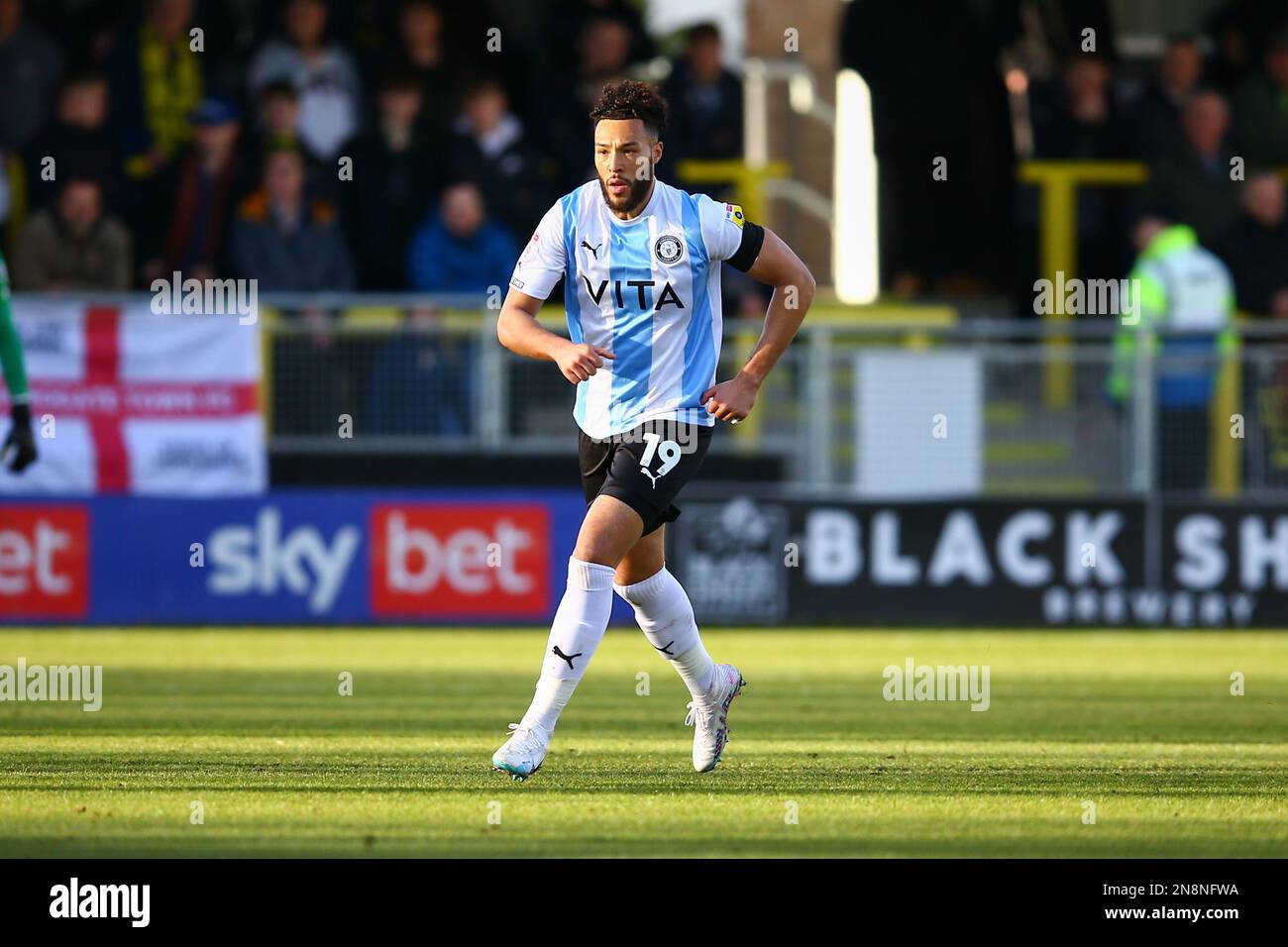 The EnviroVent Stadium, Harrogate, England 11th February 2023 Kyle