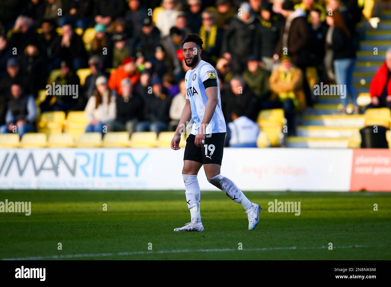 The EnviroVent Stadium, Harrogate, England 11th February 2023 Kyle