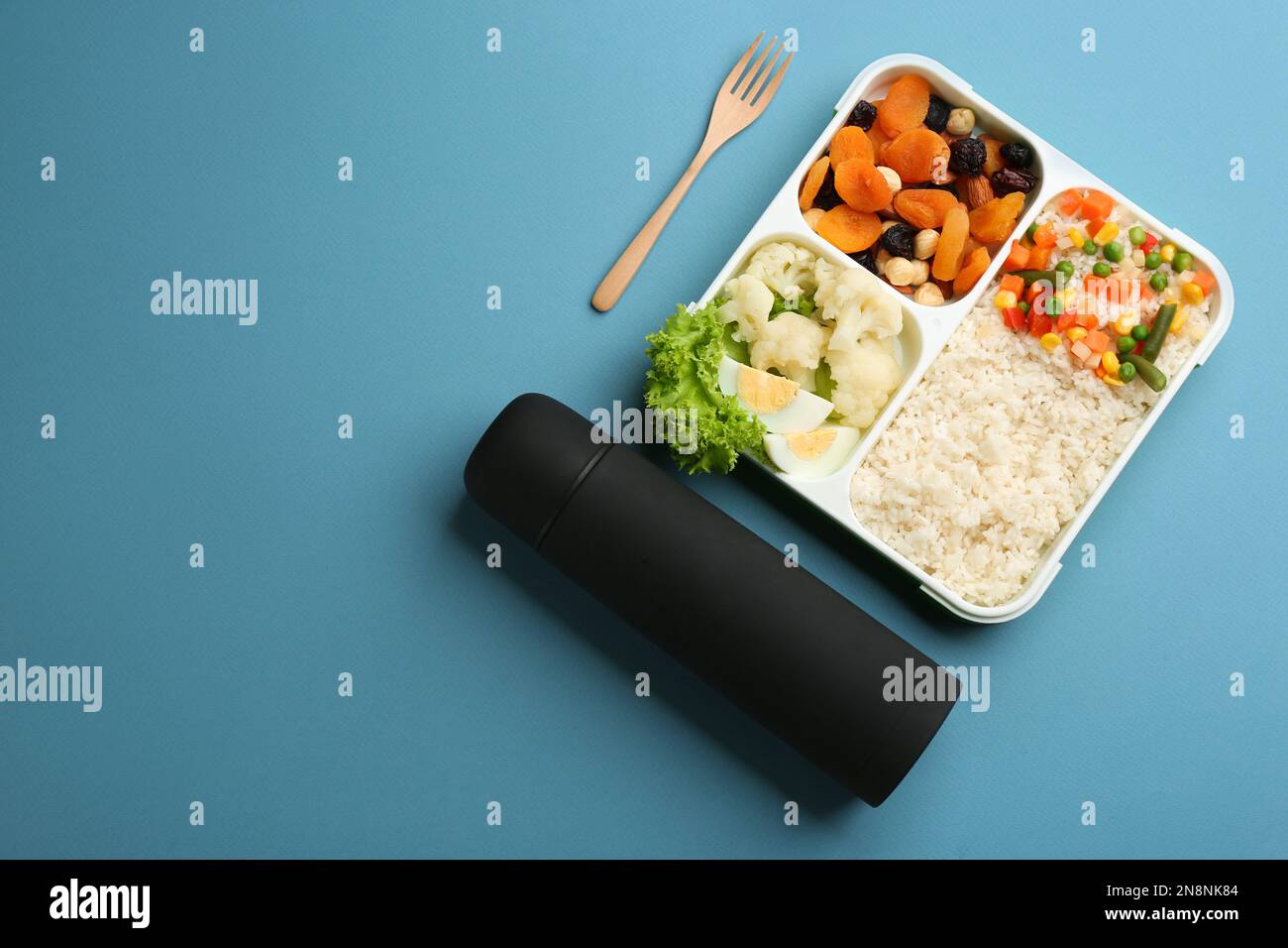 Flat thermos sales lunch box