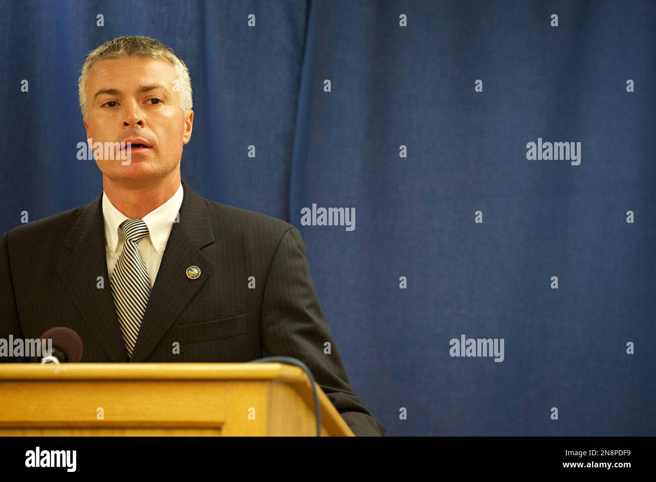 In this Tuesday, Oct. 30, 2012, photo, South Dakota Attorney General