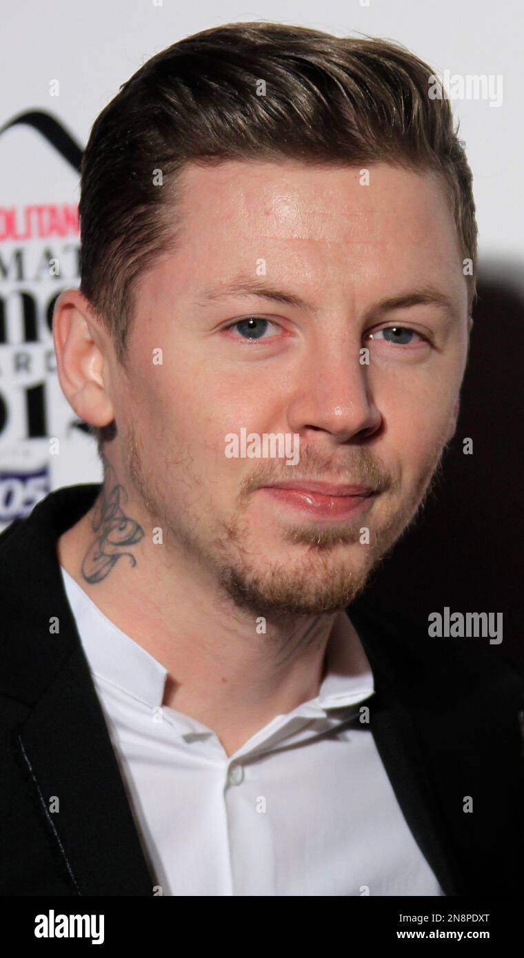 Professor Green arrives for the Cosmopolitan Women Of The Year Awards