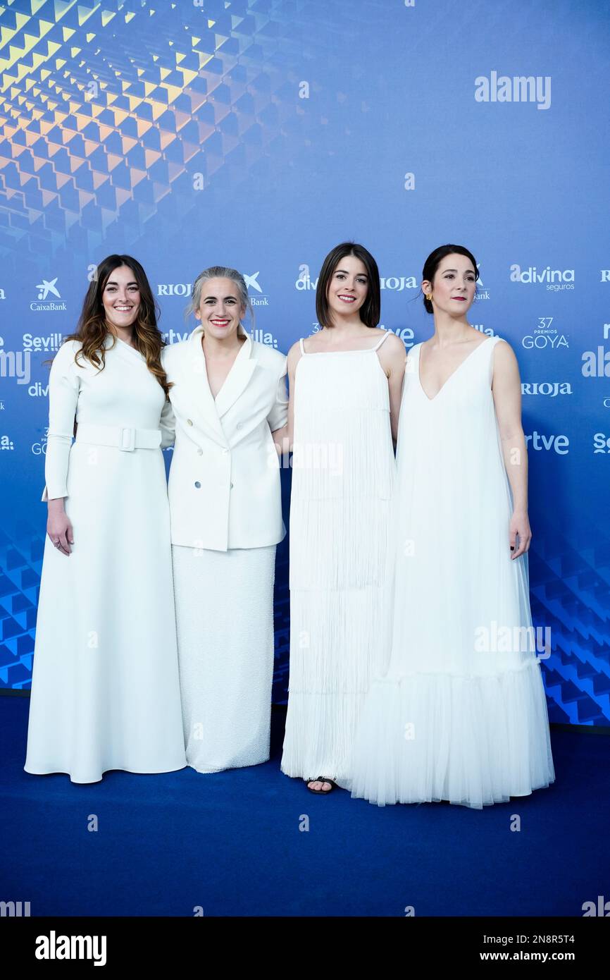 Sevilla. Spain. 20230211, Garazi Elorza, Lara Izagirre, Ana Angulo e ...
