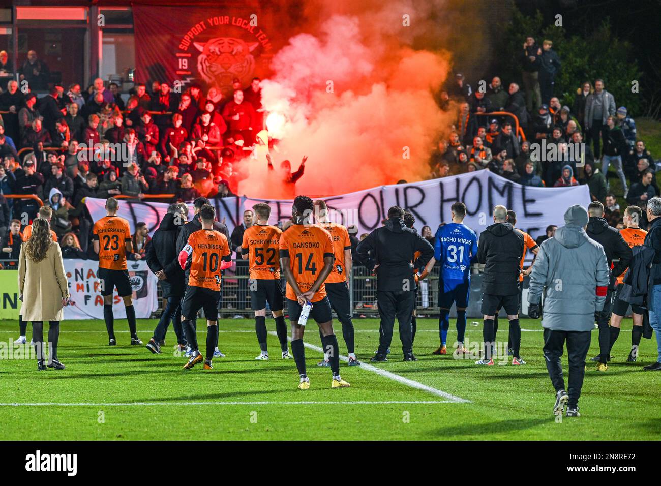 Ilay Camara (57) of RSC Anderlecht pictured during a soccer game between  KMSK Deinze and RSC Anderlecht Futures youth team during the 22 nd matchday  in the Challenger Pro League for the