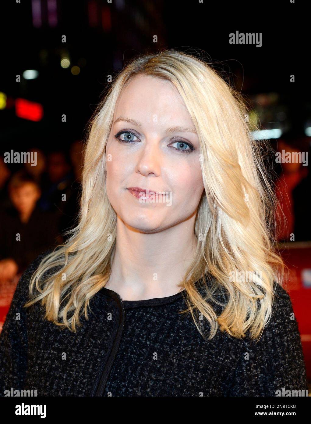 Lauren Laverne poses at London Film Festival The Mayfair Hotel Gala