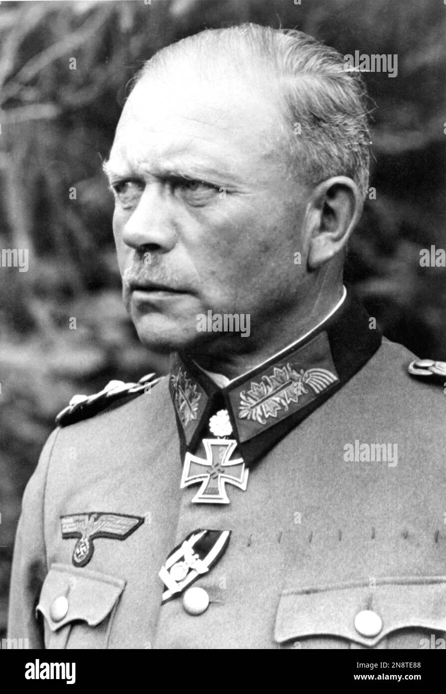 Portrait of German General Heinz Guderian taken on August 15, 1941