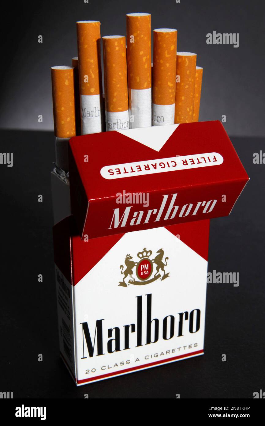 marlboro cigarettes net worth In this July 17, 2012 photo, Marlboro cigarettes are displayed in  Montpelier, Vt. Cigarette maker Philip Morris International Inc.'s  third-quarter net income fell more than 6 percent, despite higher prices,  as the