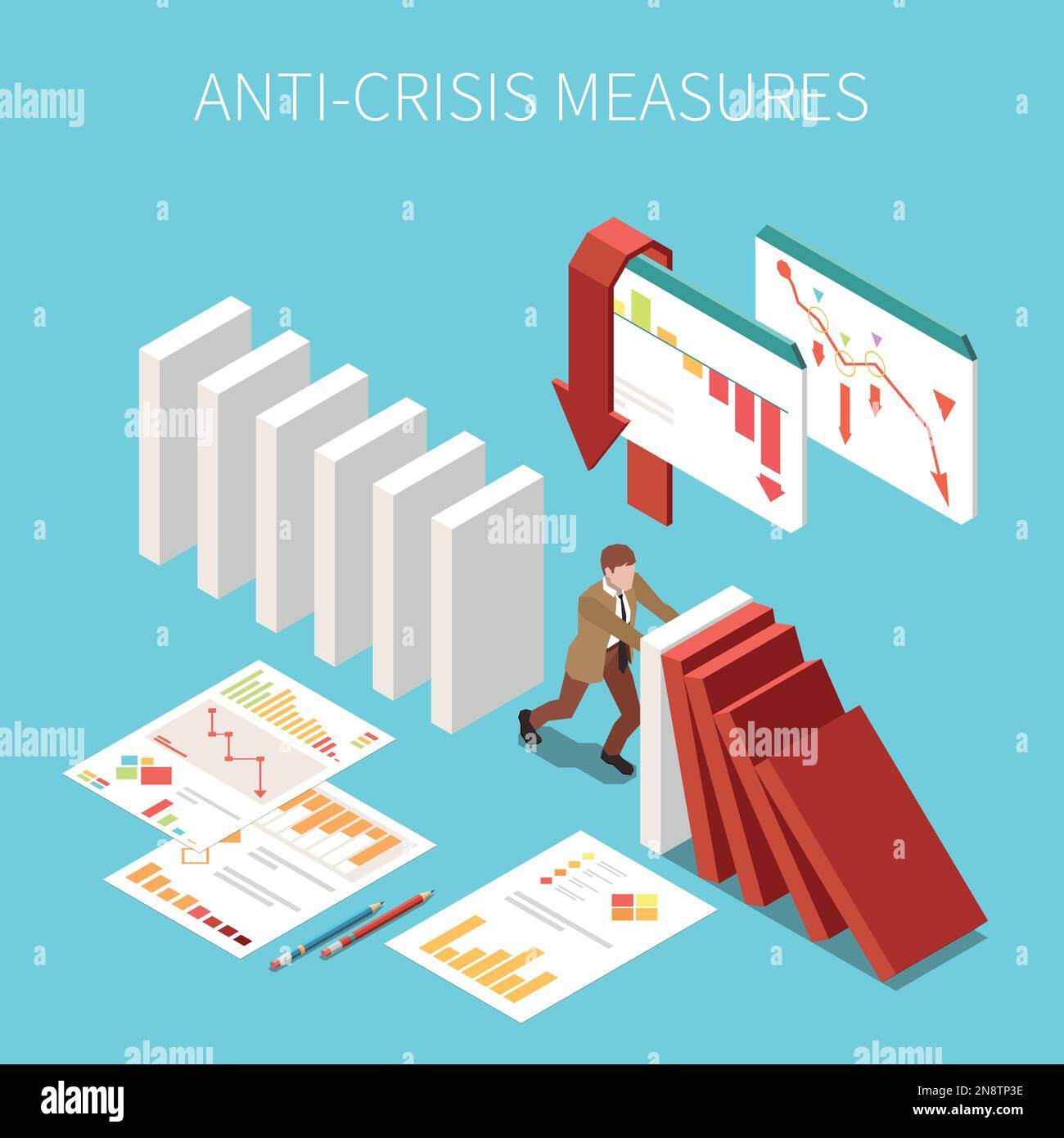 Anti crisis measures Stock Vector Images - Alamy