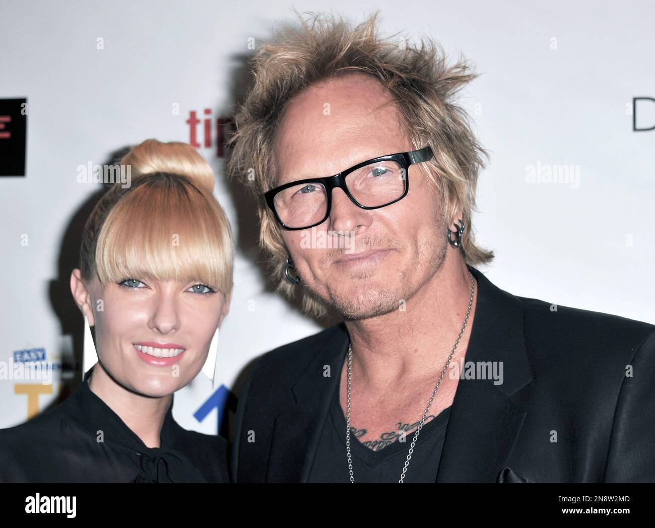 Kari Sorum, left, and Matt Sorum attend Easy to Assemble's premiere of ...