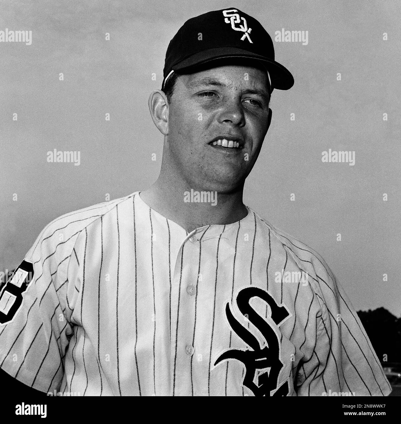 Wilbur Wood, pitcher, Chicago White Sox in Sarasota, Florida
