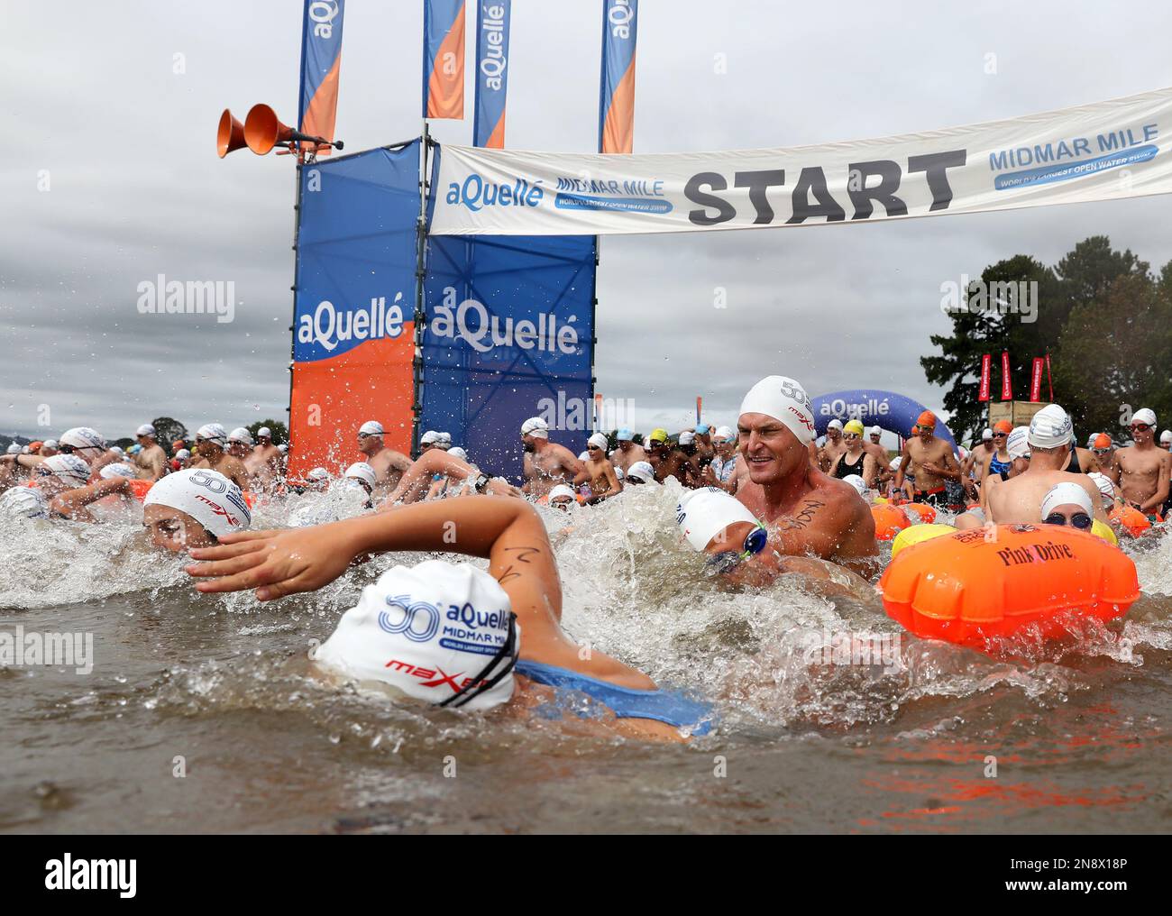 Durban, South Africa. 11th Feb, 2023. Swimmers competing at 50th