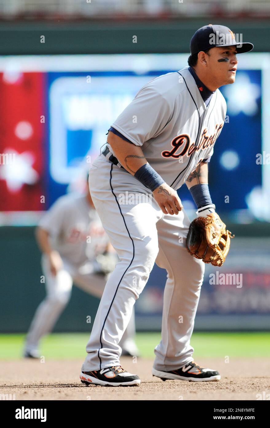 Detroit Tigers third baseman Miguel Cabrera is shown in a baseball game