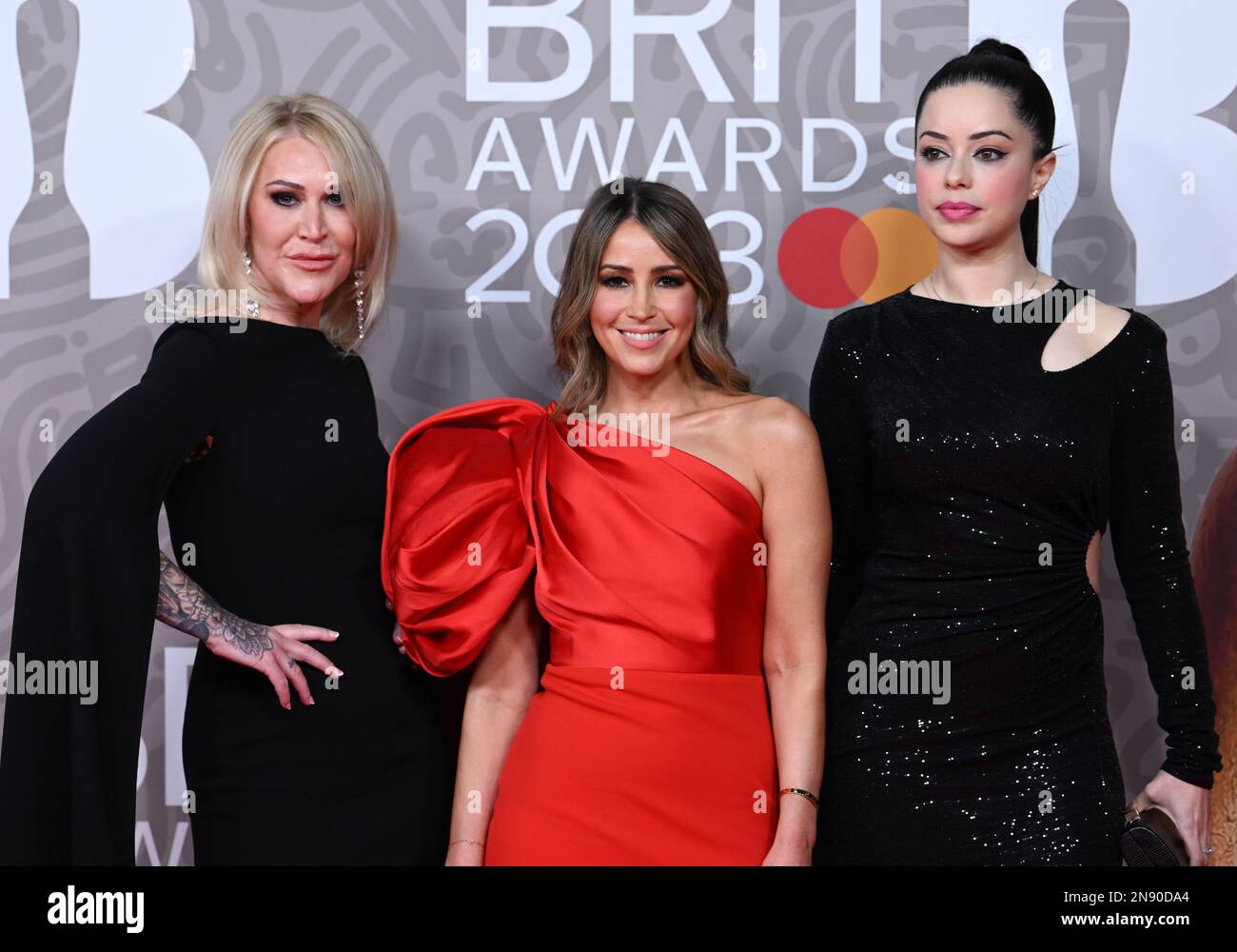 Tina barrett of s club 7 arriving hi-res stock photography and images -  Alamy