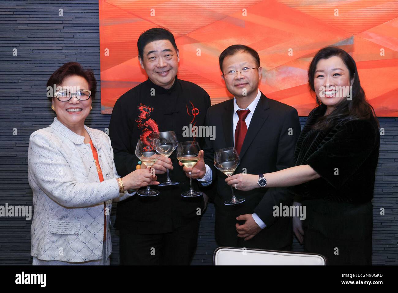 Los Angeles, California, USA. 8th February, 2023. Aris Ai, President of