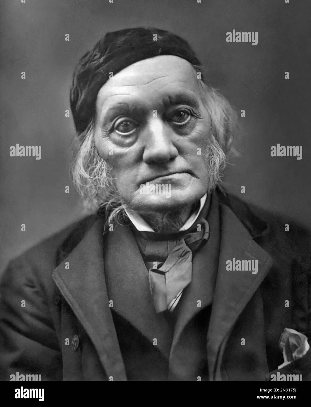 Sir Richard Owen (1804-1892), English biologist, comparative anatomist, paleontologist, and opponent of Darwin's theory of evolution by natural selection. Stock Photo